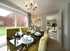 The beautiful dining room in the show home at Harcourt Grange