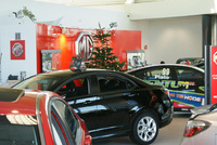 MG showroom