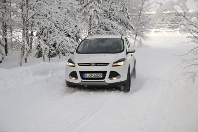 Ford ka driving in snow #10