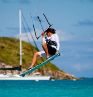 Kite boarding