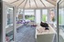 An old plastic roof conservatory
