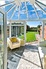 A new glass roof conservatory