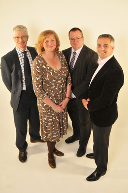 Birmingham Gut and Liver Clinic team from left Ralph Boulton, Kate Kane, Dennis Freshwater and Andrew Holt