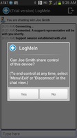 LogMeIn brings remote access and support to Android devices