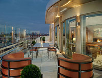 Penthouse terrace - 45 Park Lane