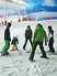 Family lesson at the Snow Centre