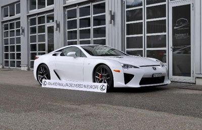 Final Lexus Lfa Delivery In Europe Easier