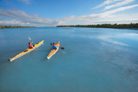 Kayaks at Blind Pass