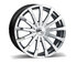 Wolf Design Renaissance hyper silver/ polished