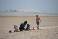 Children on beach