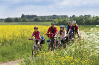 Family cycling holidays in Europe for May half-term