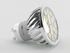 An LED Hut GU10 spotlight