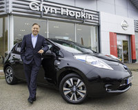 DJ records another number one with Nissan Leaf