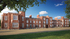 External view of the West Officers Quarters -artists impression