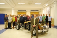 Volunteers at HMC finish the restoration of a 1958 MGA chassis