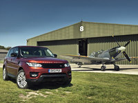 Range Rover Sport and Spitfire