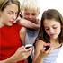 Children on phones