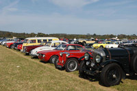 New infield parking with track viewing for the 2013 Goodwood Revival