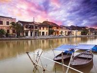 Riverside houses in Hoi An