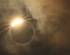 The 'daimond ring' effect moments before totality