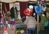 Children making medieval costumes