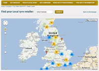 Pinpoint free tyre safety checks with new dealer locator