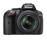 Nikon D5300 - new DX-format D-SLR with built-in Wi-Fi and GPS