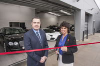 Sean Cook Bentley Leicester Dealer Principal and Giannina Rayns, Director of Raynsway Properties