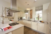 Show home kitchen at Orchard Gate