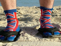 Socks and sandals, streaky fake tan - the fashion faux pas for summer