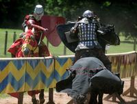 Jousting at Warwick Castle