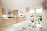 An example of a typical showhome interior at Kings Copse