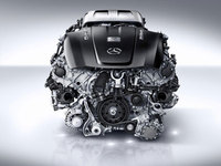 The new AMG 4.0-litre V8 biturbo engine