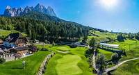 Golf and relaxation in the heart of the Dolomites