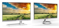 New contemporary monitors with frameless design from Acer