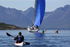Yachts and kayaks on Ayrshire and Arran's Watersportscoast