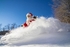 Father Christmas Skiing