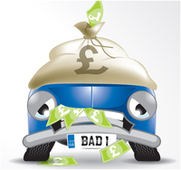 HPI Cartoon Car - Outstanding Finance