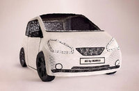 Seat reveals world’s first fabric car constructed from lace