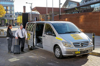 Cresta runs with Mercedes-Benz Vito taxis