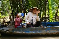Vietnam woman Mekong