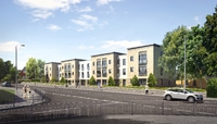 McCarthy and Stone's Retirement Living development in Bishopbriggs