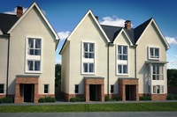 Townhouse living proves a popular option at Langford Mead
