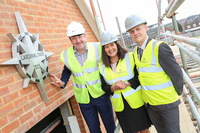 Topping out at highly successful Cardinal Park scheme in Southampton