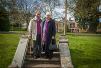 Bakers Dolphin customers Rosemary and Henry