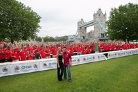 John Schnatter and Natalie Lowe