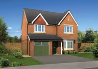 The four-bedroom Prestbury at Cherry Tree Park, Stockport.