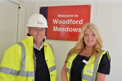 taylor wimpey meet team woodford easier meadows halse