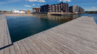 Kebony sea pool for city swimmers