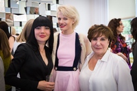 Elena Hunt with Chloe-Jasmine Whichello and Esther Fieldgrass